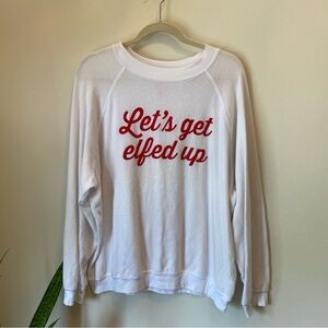 Buddy Love Let’s Get Elfed Up Christmas Sweater